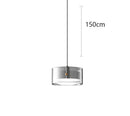 Axyaa Modern Pendant Light Chandelier for Indoor Dining Room Ceiling - LED Decorative Lighting