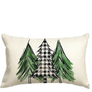 Axyaa Merry Christmas Tree Motto Green Pillowcase 30X50cm