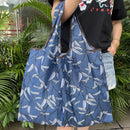 Axyaa Foldable Portable Storage Bag Grocery Tote - Eco-Friendly, Heavy-Duty Handbag