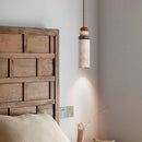 Axyaa Yellow Cave Stone Pendant Light LED for Home Decor and Lighting
