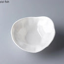 Axyaa Shell Ceramic Bowl Set for Soup, Salad, Dessert, Ice Cream, Snacks & Fruits