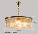 Axyaa Luxury Crystal Pendant Chandelier for Home Decor
