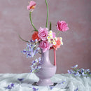 Axyaa Ceramic Handle Vase Hydroponics Terrarium Flower Arrangement Home Decor