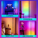 Axyaa RGB Smart LED Floor Lamp 180CM with APP Remote Control