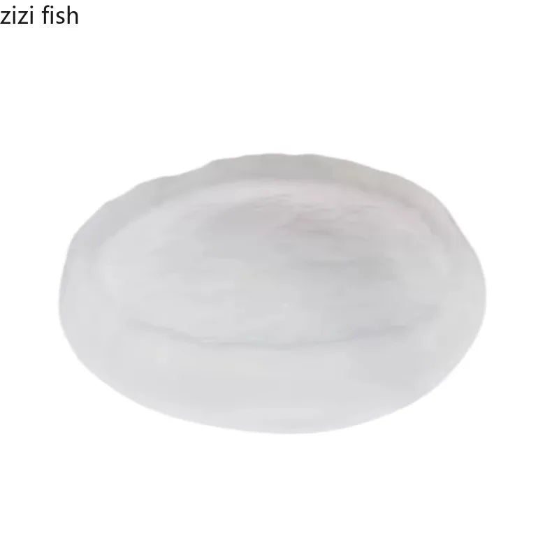 Axya Glass Dinner Plate Set for Steak, Dessert, Sushi, Snacks & More