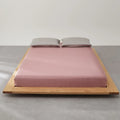 Axyaa Silk Elastic Fitted Sheet - Luxe Mulberry Silk Bedding for Twin-King Size
