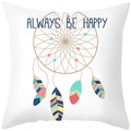 Axyaa Feather Dream Catcher Pillowcase - Nordic Color Sofa Cushion Cover
