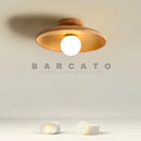 Axyaa Nordic Walnut Log Ceiling Lights - Creative, Simple, and Stylish Lighting Fixtures