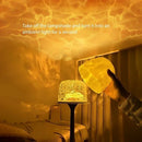 Axyaa Mushroom Table Lamp with Water Ripple Projection for Atmosphere Lights