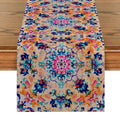 Axyaa National Style Table Runner - Retro Pattern for Dining Decor and Wedding