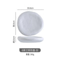 Axyaa Ceramic Sashimi Plate Set - Elegant & Versatile for Home and Restaurant Use