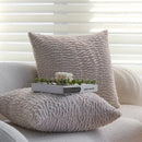 Apricot Plush Cushion Cover for Sofa and Car, 45*45 Decorative Pillow by Axyaa