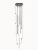 Axyaa Loft Black Chandelier for Living Room & Staircase