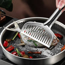 Axya Stainless Steel BBQ Grilling Tongs - Kitchen Tools for Fried Fish, Steak, and More