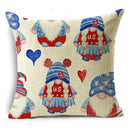 Axyaa Independence Day Pillowcase for Sofa, Car, Office - Creative & Simple Lumbar Cushion Cover