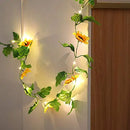 Axya Solar Sunflower Festoon Fairy Lights for Outdoor Garden Decoration