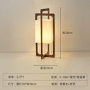 Axyaa Vintage Wooden Wabi Sabi Floor Lamp for Elegant Living Spaces