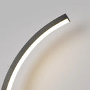 Minimalist LED Wall Lamp by Axyaa: Modern C Shape Sconce for Home Decor & Perfect Lighting