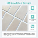 Axyaa Peel and Stick PVC Wall Panels - Self-adhesive Tile Stickers for RV, Kitchen, Living Room
