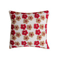 Axyaa Floral Soft Black Grey Beige Pillow Cover 45x45cm for Home Decoration