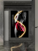 Axyaa LED Wall Light for Modern Beauty Art Decoration in Home and Hospitality Spaces