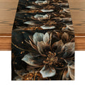 Axyaa Floral Translucent Flowers Table Runner for Elegant Home Decor & Event Centerpieces.