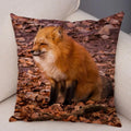 Axyaa Fox Pillowcase for Home, Office, Car Decor