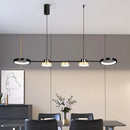 Axyaa Modern LED Linear Chandelier for Kitchen Island, Dining, Living Room & Office