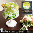 Axyaa Mosaic Table Light Material Package - Handmade Glass Night Lamp for DIY Lovers