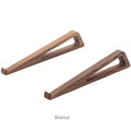 Axyaa Wooden Laptop Stand: Vertical Folding Bracket with Tablet Heat Sink