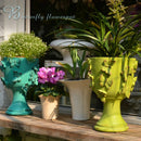 Axyaa Butterfly Goblets, Flowerpots, Resin Furniture, European and American Style, Balconies, Tabletops