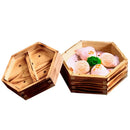Axya Bamboo Steamer Cooker for Chinese Dumplings Dimsum Fish Vegetable Kitchen Cooking