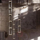 Axya Luxury Glass Vertical Floor Lamp for Living Room and Bedroom