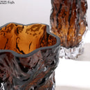 Axyaa Glass Vase Hydroponic Flower Pot Desk Decor Floral Arrangement Vase