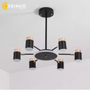 Axyaa Flex Chandelier: Modern LED Ceiling Light for Home Living Room & Bedroom