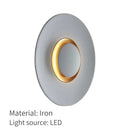 Axyaa Circular LED Wall Light for Bedroom and Living Room Décor