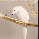 Axyaa Aluminum Wire Bird Nest Pendant Lights for Stylish Living Room Ambience