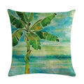 Axyaa Tropical Rain Forest Pillowcase for Office Sofa and Leisure Decoration