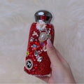Axyaa Shiny Diamond Stainless Steel Thermal Water Bottle Vacuum Flask Insulation Cup