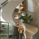 Axyaa Ceiling Stairway Dining Room Interior Lighting Fixtures