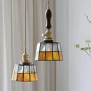 Axyaa Antique Gold Brass Glass LED Pendant Light Modern Nordic Luxury Pendant Lamp