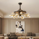 Axyaa Kids Bedroom Ceiling Fan with Remote Control and LED Light