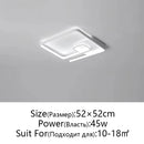 Axyaa Nordic Art LED Ceiling Lamp Modern Minimalist for Home Bedroom Study