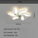 Axyaa Luxury Modern Ceiling Fan Lamp for Living & Dining Room