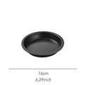 Axyaa Carbon Steel Non-stick Pizza Pan for Baking, Crisping, Bacon, Chips & More