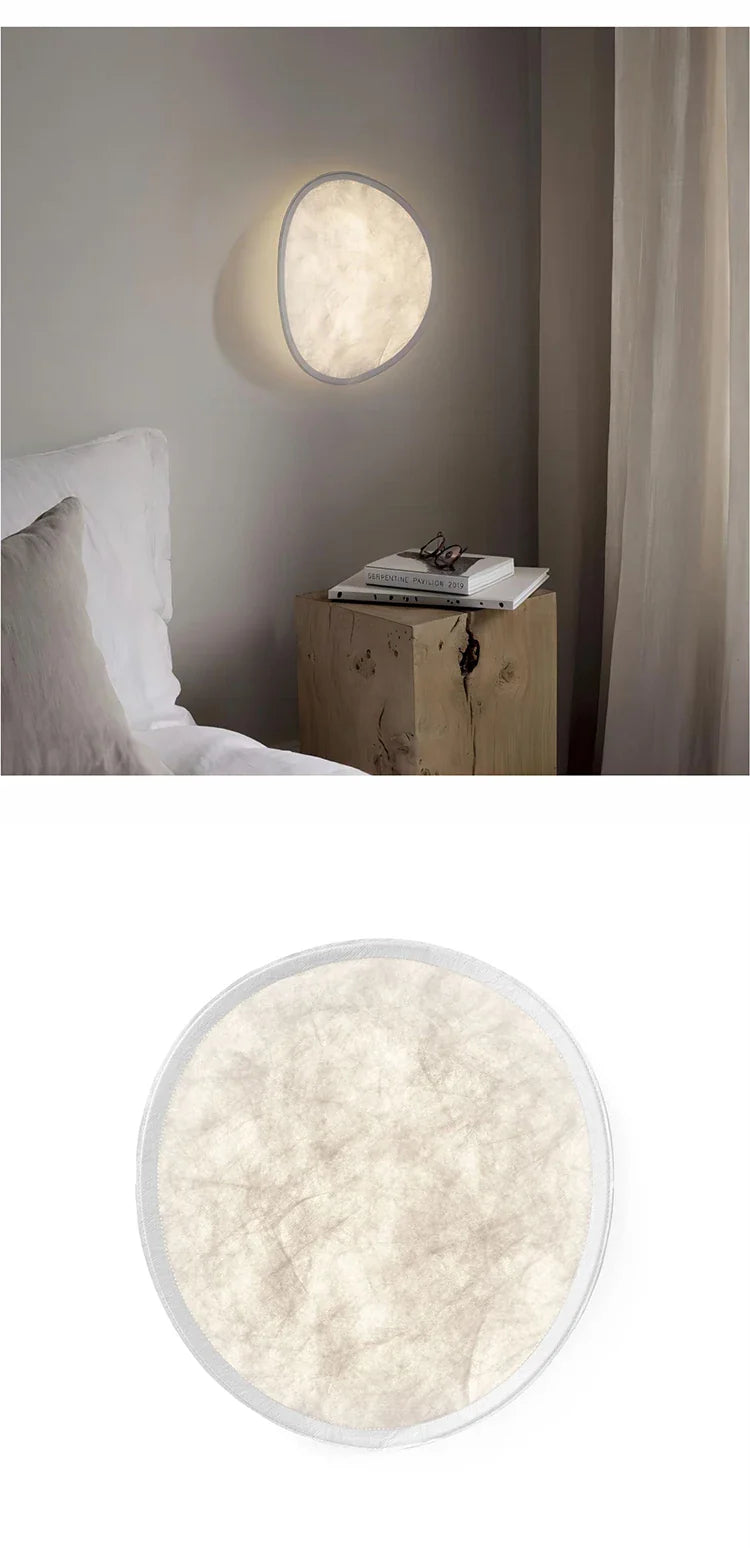 Axyaa Vertigo LED Silk Wall Sconce for Minimalist Living Room & Bedroom