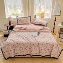 Axyaa Wrinkled Yarn Xia Liang Quilt Hepburn Wind Lace Quilt