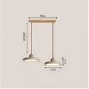 Axyaa Yellow Stone Pendant Light - Modern Minimalist Decor for Study & Living Room