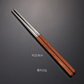 Axyaa Stainless Steel Wooden Handle Tableware Set