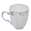 Axyaa Pumpkin Design Bone  Coffee Cup, 400ML Thermal Porcelain Mug